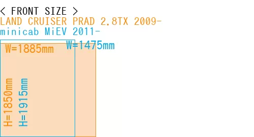 #LAND CRUISER PRAD 2.8TX 2009- + minicab MiEV 2011-